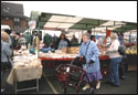 Members at Tewkesbury market